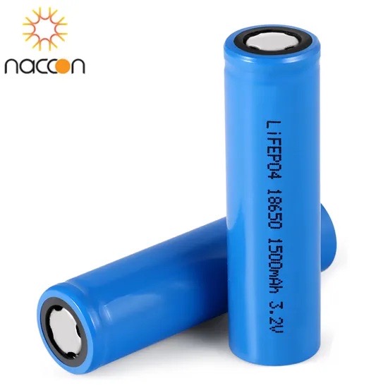 เซลล์ LiFePO₄ ทรงกระบอก 18650 ฉลาก 1500mAh 3.2V